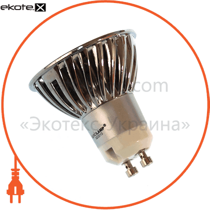 Eurolamp LED-HP-GU10/27 led лампа mr16  4.8w gu10 2700k eurolamp