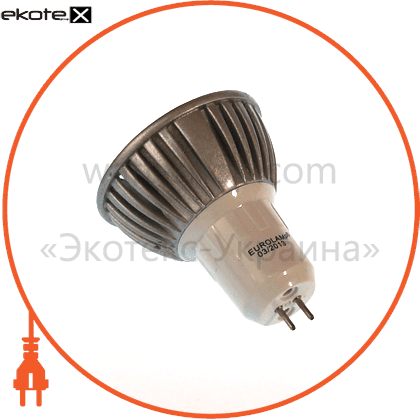 Eurolamp LED-HP-GU5.3/27 led лампа mr16 4.8w gu5.3 2700k