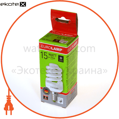 Eurolamp LN-15142 t2 spiral 15w 2700k e14