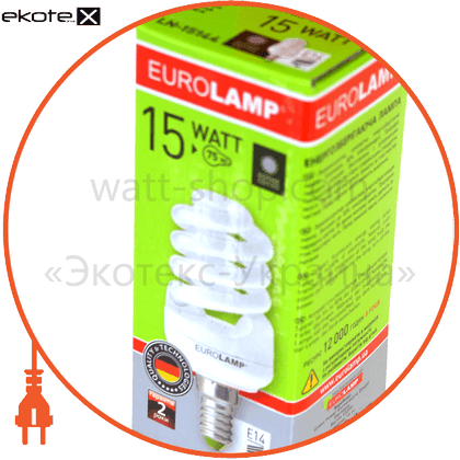 Eurolamp LN-15144 t2 spiral 15w 4100k e14