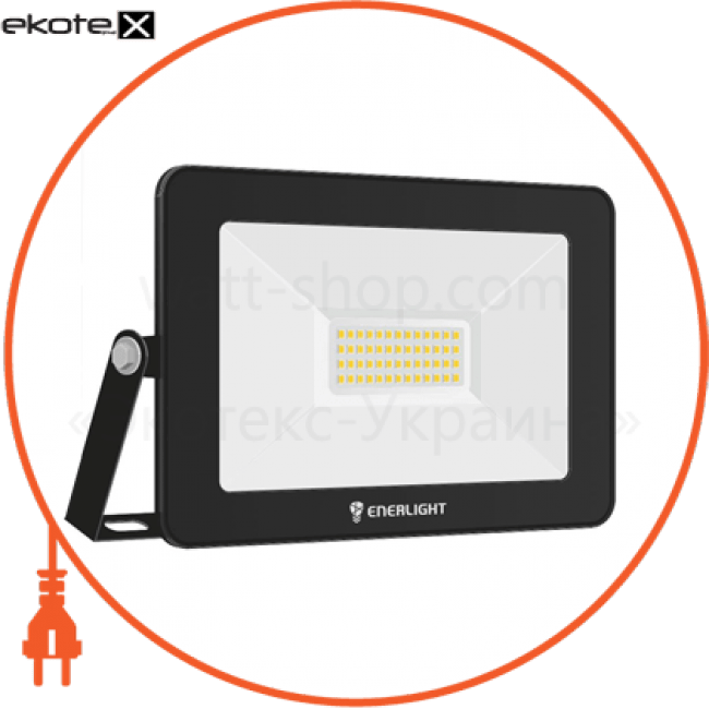 Enerlight MANGUST50SMD80С прожектор светодиодный enerlight mangust 50вт 6500k