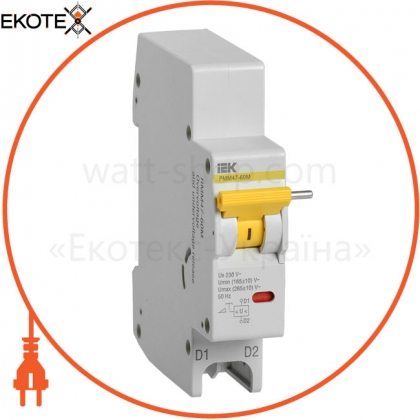 IEK MVA31D-RMM расцепитель мин. макс. рмм47-60м на din-рейку iek