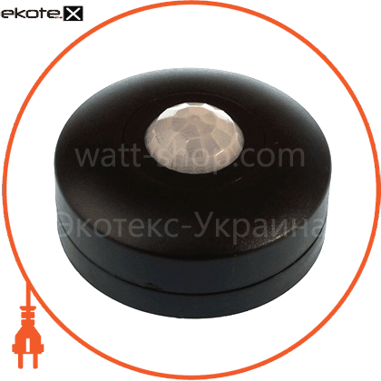 Eurolamp ST-05A BLACK euroelectric датчик движения «нло мини 1d» черный (50)