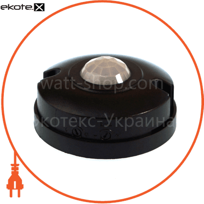 Eurolamp ST-05A BLACK euroelectric датчик движения «нло мини 1d» черный (50)