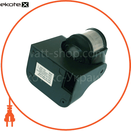 Eurolamp ST-09B BLACK euroelectric датчик движения «пуля new» черный (50)