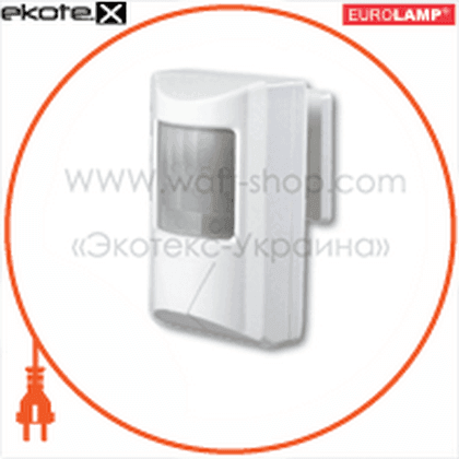 Eurolamp ST-38WCS euroelectric датчик движения &quot;tv&quot; на стену 180`, макс.12 м, ip44, (100)