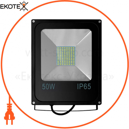 Прожектор светодиодный UА LED50-5000 / 6500 / IСчорний