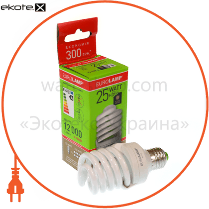 Eurolamp YJ-25272 eurolamp клл t2 spiral &quot;yj&quot; 25w 2700k e27 (100)