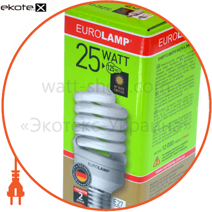 Eurolamp YJ-25272 eurolamp клл t2 spiral &quot;yj&quot; 25w 2700k e27 (100)