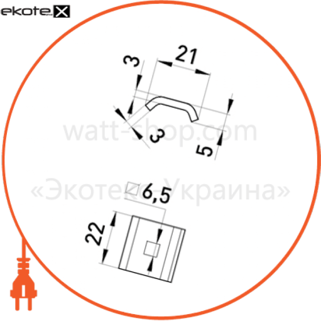 Enext ATK-6-1-U соединительный комплект atk-6-1-u