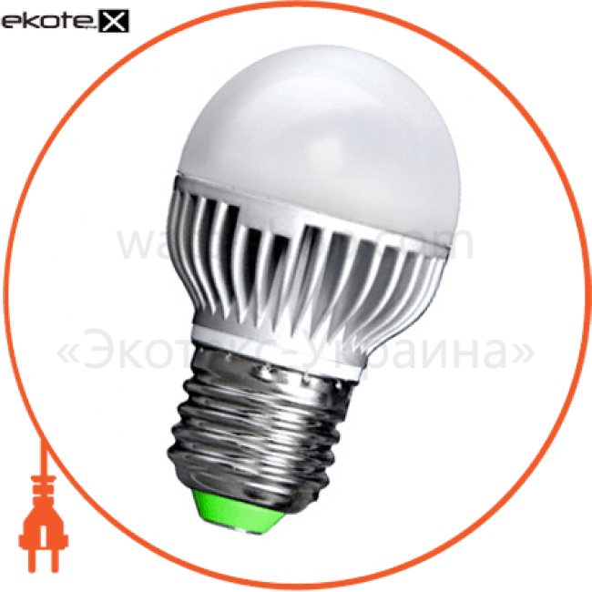 Enext l0650313 лампа светодиодная e.save.led.g45m.e27.5.4200 тип шар, 5вт, 4200к, е27