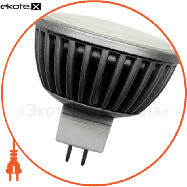 Enext l0650408 лампа светодиодная e.save.led.mr16f.g5,3.4.4200, под патрон g5,3, 4вт, 4200к