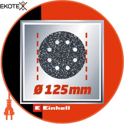 Einhell 4462165 вращательная шлифмашина tc-rs 38 e