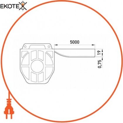 Enext p040009 стальная бандажная лента e.steel.band.pro.19.75.50, 19х0,75мм, 50м