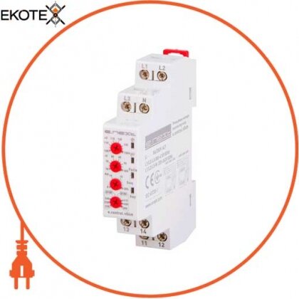 Enext p0690021 реле контроля напряжения трехфазное регулируемое e.control.v04m