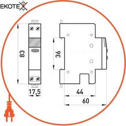 Enext i0270005 индикатор e.industrial.i.1.green, зеленый