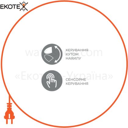 EUROLAMP LED Светильник настольный на прищепке 6W 5000K черный (8)