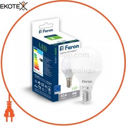 Feron 25640 светодиодная лампа feron lb-380 4w e14 4000k