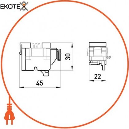 Enext i0020002 дополнительный сигнальный контакт e.industrial.ukm.100.b