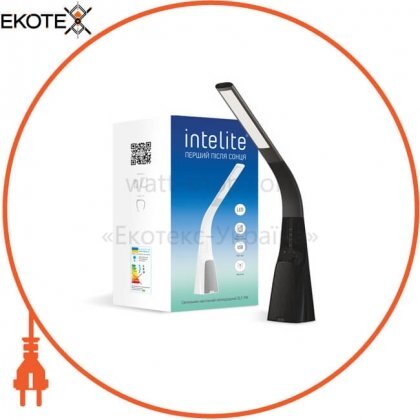 Intelite DL7-9W-BL лампа настольная светодиодная desk lamp sound 9w black