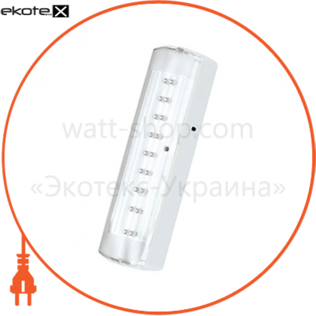 Horoz Electric 084-014-0002-010 фонарь аккумул.led 13w 330lm 220-240v 75х245мм.exit белый