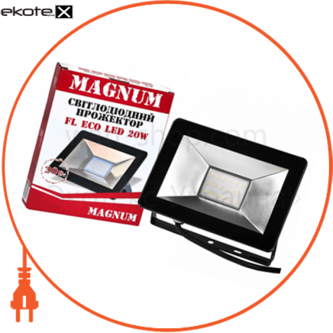 Magnum 90008792 fl eco led 20вт_6500к_ip65