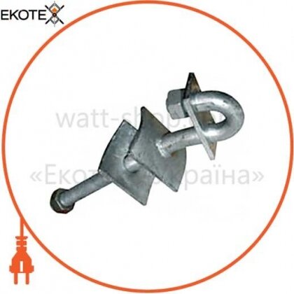 Enext p032001 сквозной крюк e.through.hook.pro.250.20.s, 200мм, м20 с предохранительной пластиной