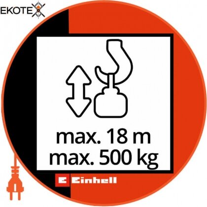 Einhell 2255160 тельфер електричний tc-eh 1000