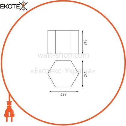 Intelite I428315L-WT светильник светодиодный ceiling lamp cleo 15w l wt