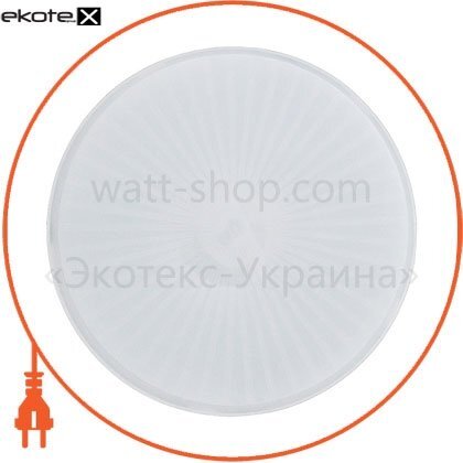 Ecostrum 71775 светильник круг нпп-60 (01) (бел.опал)