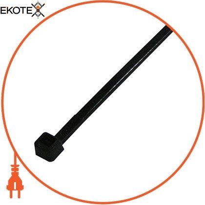 Enext s015121 кабельная стяжка e.ct.stand.150.3.black (100шт)