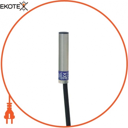 Schneider XS1L06PC410 inductive sensor xs1 o6.5 - l50mm - stainless - sn1.5mm - 12..24vdc - cable 2m