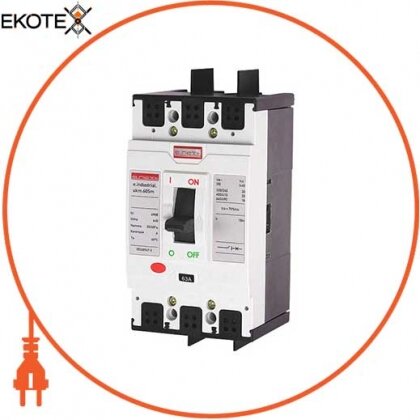 Enext i0650004 силовой автоматический выключатель e.industrial.ukm.60sm.32, 3р, 32а