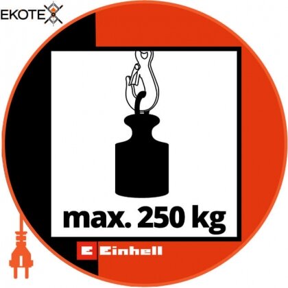 Einhell 2255135 тельфер електричний tc-eh 250-18