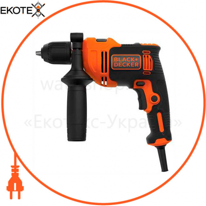 Дрель сетевая ударная BLACK+DECKER BEH550