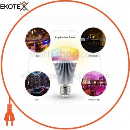 Mi-Light LLD03 светодиодная лампочка milight 8вт dmx512 rgb+cct