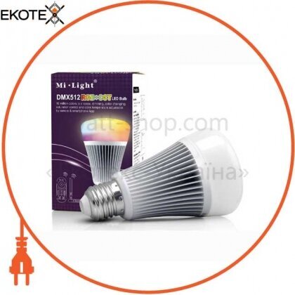 Mi-Light LLD03 светодиодная лампочка milight 8вт dmx512 rgb+cct