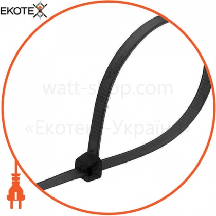ENERGIO 50223 кабельная стяжка energio 8x300 черная (100шт)