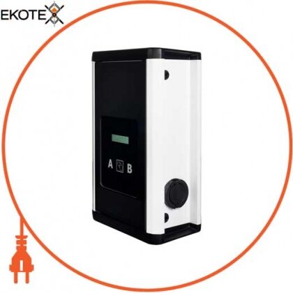 Enext WVS00064011 станция для зарядки электромобилей wallbox evolve smart s 2 x 7.4 квт 230в 32a type2 розетка с фикс.