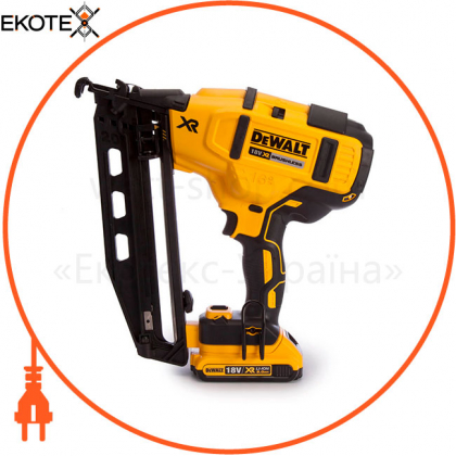 Пистолет гвоздезабивной аккумуляторный бесщёточный DeWALT DCN662D2