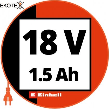 Einhell 3411102 тример акумуляторний gc-ct 18/24 li p (1x1,5ah)