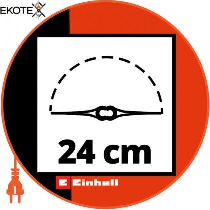 Einhell 3411102 тример акумуляторний gc-ct 18/24 li p (1x1,5ah)