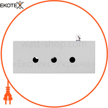 Корпус для установки устройств учета металлический e.mbox.pro.n.f1.12 IP31 навесной под 1ф счётчик, 12 модулей