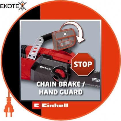 Einhell 4501770 цепная электрическая пила ge-ec 2240 s