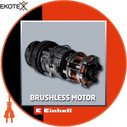 Einhell 4513860 шуруповерт ударный аккумуляторный бесщеточный te-cd 18 li-i brushless - solo