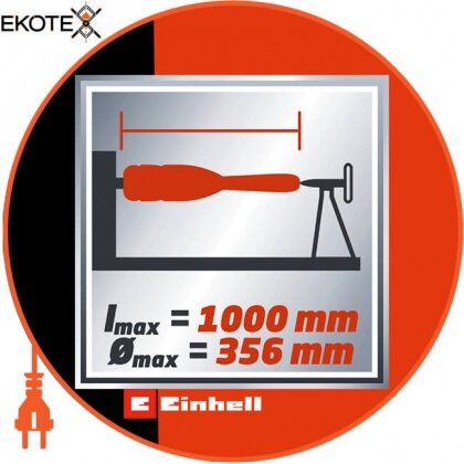 Einhell 4312105 деревообробний станок tc-ww 1000