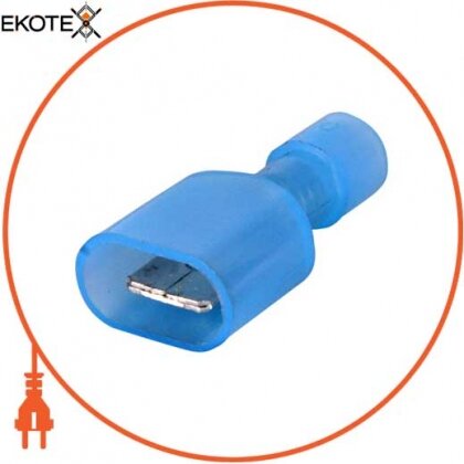 Enext s4039004 наконечник-разъем изолированный серии fn e.terminal.stand.mdfn2.250.blue (fn.m.1,5.2,5) 1,5-2,5 кв.мм папа