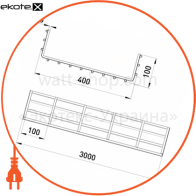 Enext ATK-40-25 лоток проволочный 400х100 5.0 мм, длина 3 м