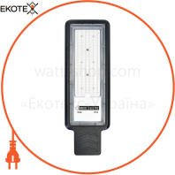 Світильник консольний SMD LED 100W 6400K 11680Lm 100-265V IP65 462x139мм. d-50-55 чорний/20