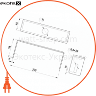 Enext A5-2-20 держатель лотка a: 205 сверху